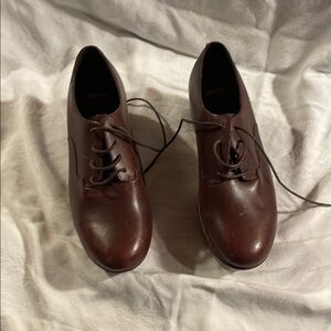 Camper Red Platform Shoes Laika